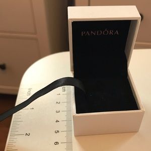 2” square Pandora bead/ charm gift box